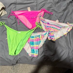 Xhilaration Neon Green Bikini Bottoms